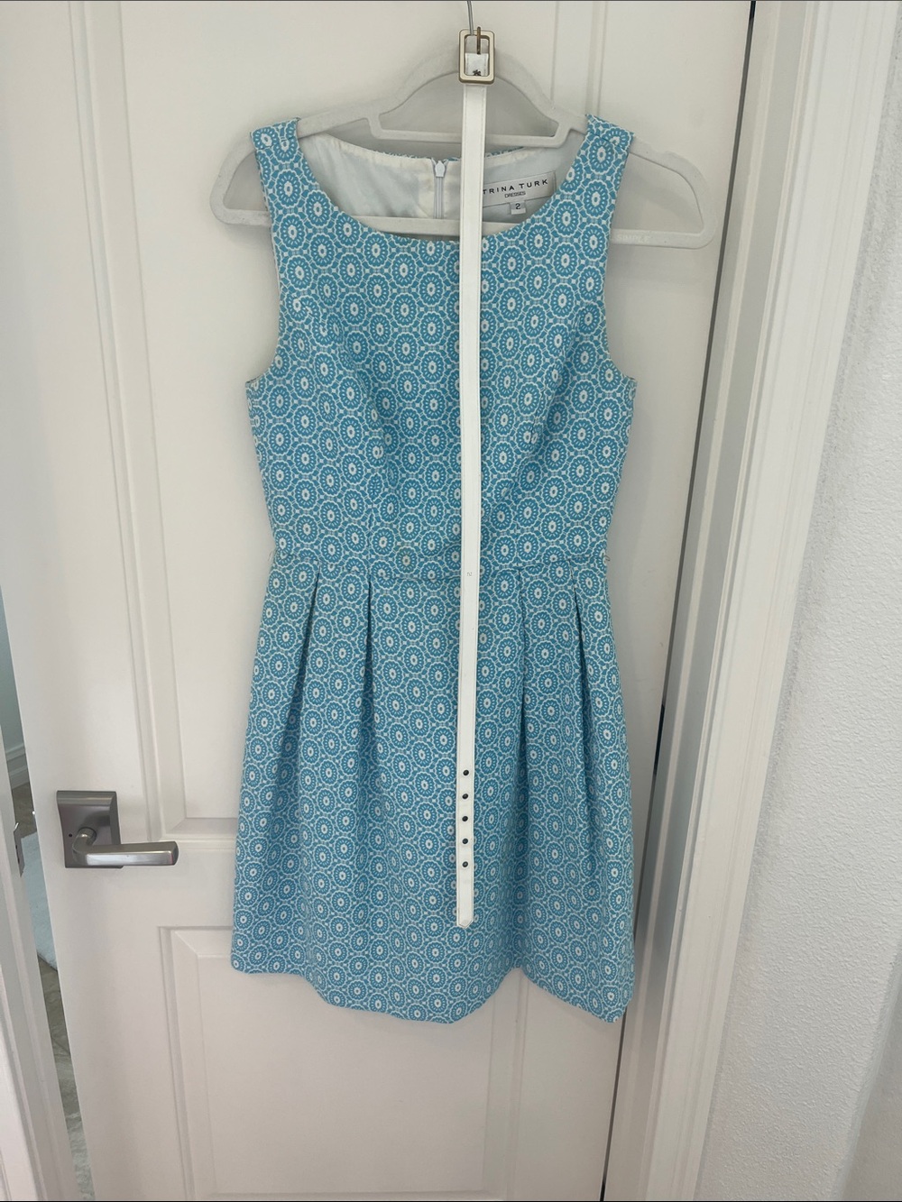 Trina Turk blue dress